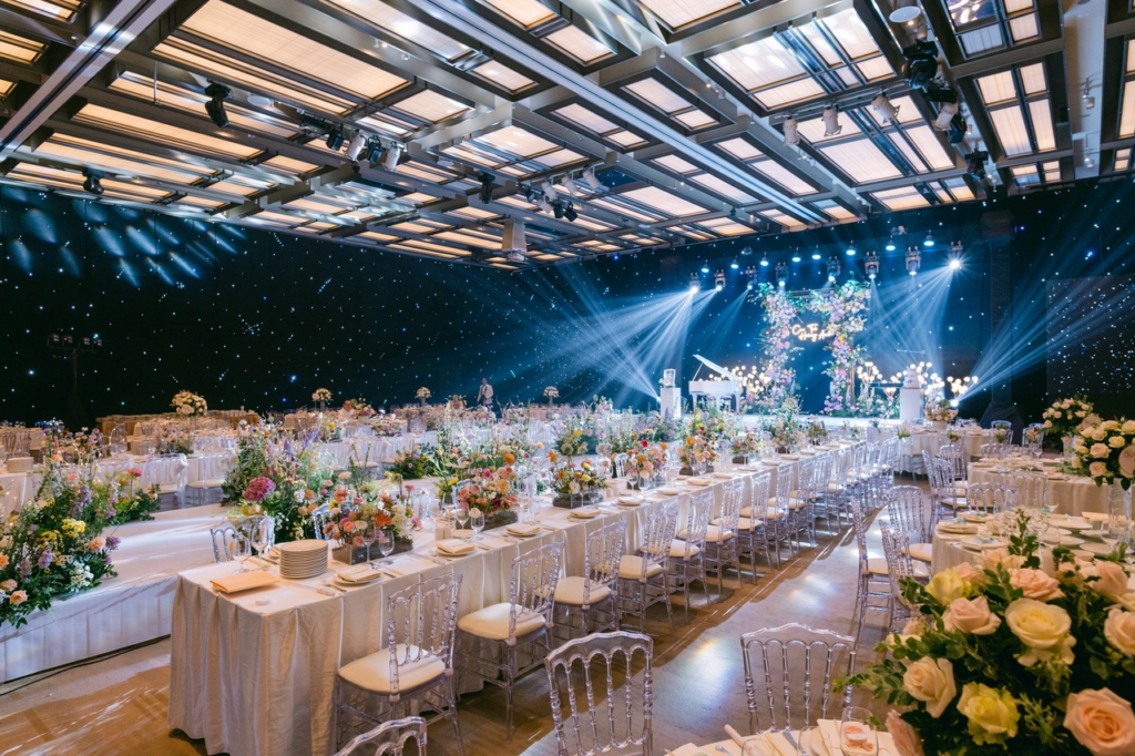 space at the event center