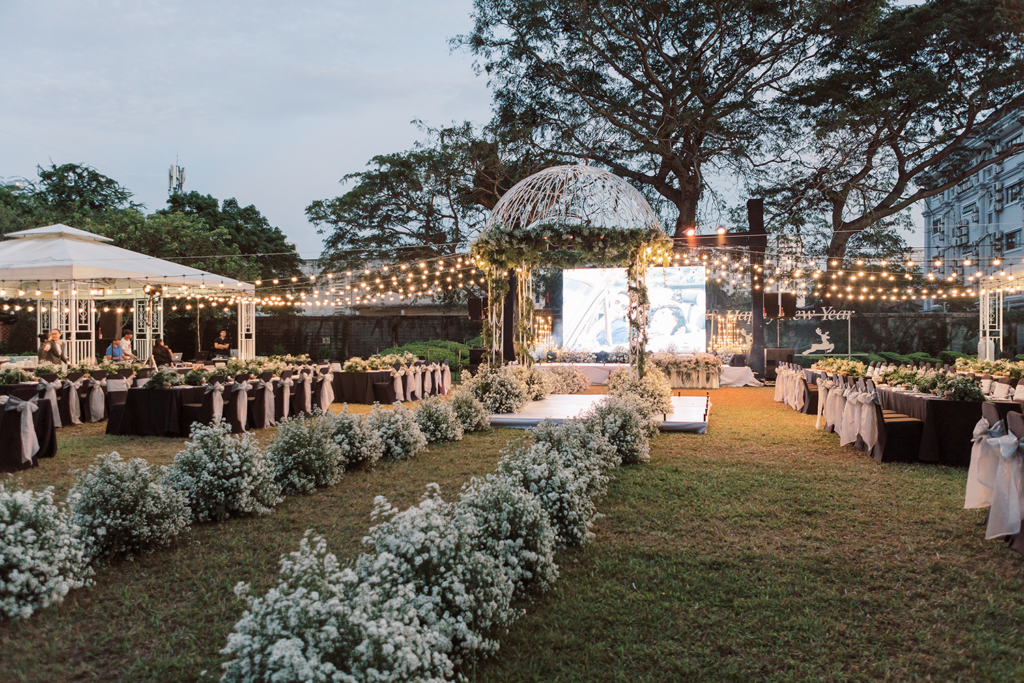 spacious Nikko Garden wedding venue at hotel nikko saigon