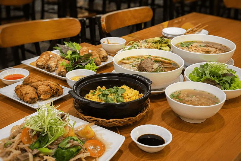 breakfast in District 1 Ho Chi Minh City