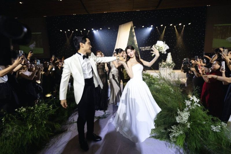 5-star wedding reception venue in Ho Chi Minh City