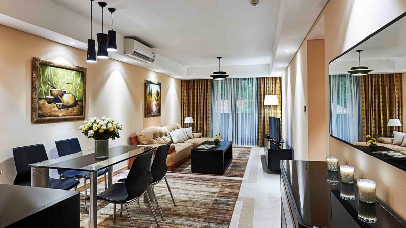 family hotels in Ho Chi Minh City Spacious apartment at Sherwood Residence suitable for families