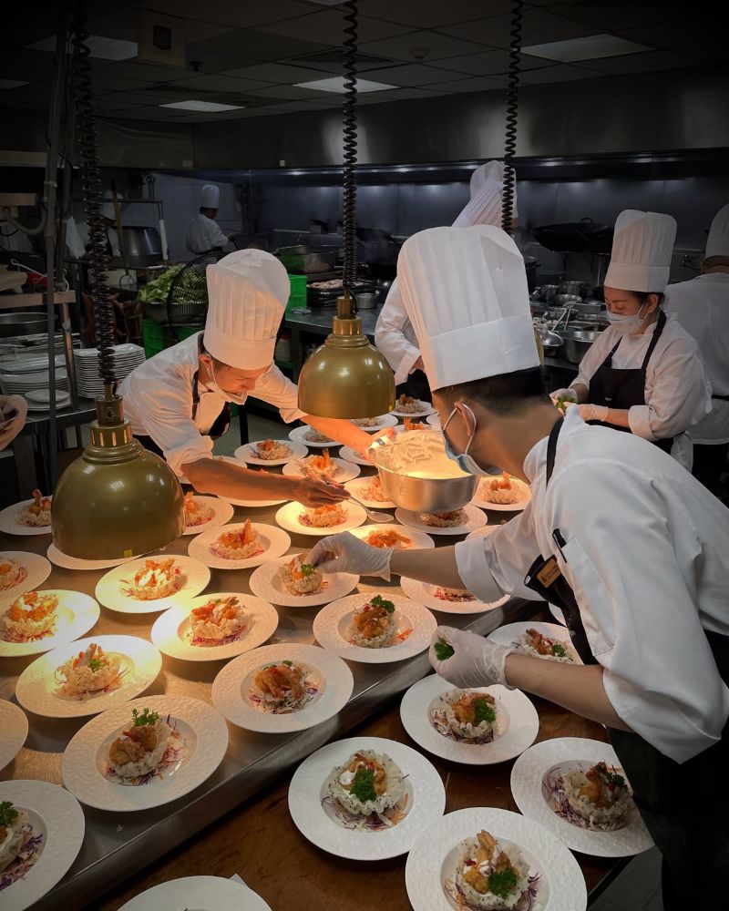 high-end wedding menu